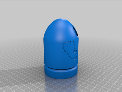 canhão bala conta remixar chrisvz 3d print model - Mito3D