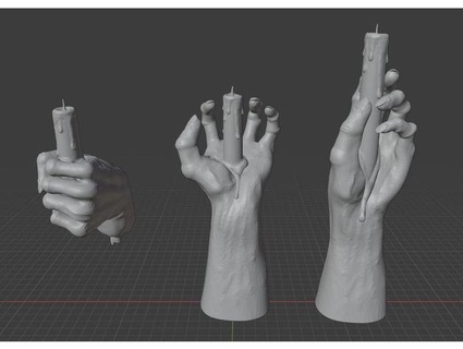 mão glória nãotonland 3d print model - Mito3D
