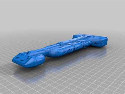 element class cruiser tuaththua 3d print model - Mito3D