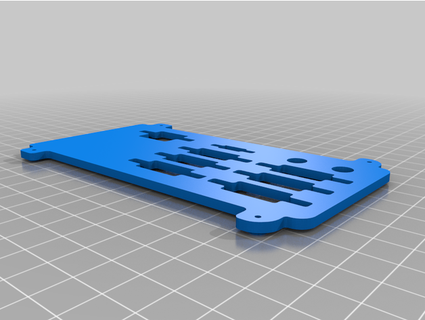 monsterlabo - first modified back panel 6 slots yeahe 3d print model - Mito3D