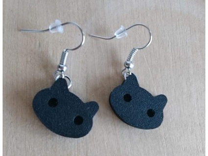 cookie cat earrings keychain renalenjok 3d print model - Mito3D