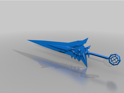 ramas espada Dios 5' 8 escala perdición fp 3d print model - Mito3D
