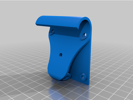 picture rail mount neos smartcam scottrodium 3d print model - Mito3D