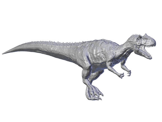 allosaurus mmel 3D print model - Mito3D