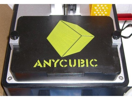 anycubic fóton mono cuba tampa logotipo 3d print model - Mito3D
