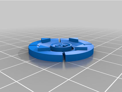 manette 5 boutons ganzubas 3d print model - Mito3D