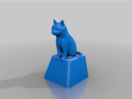 gato tecla Cereza mx carlcula 3d print model - Mito3D