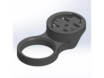 garmin edge stem-cap mount 1-1 8 steer tube fit renthal fatbar jooorgeee 3d print model - Mito3D