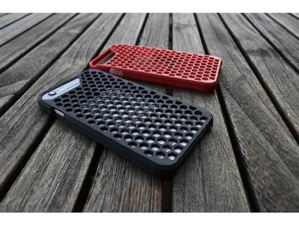 iphone 6s olloclip compatible honeycomb case sbroz 3d print model - Mito3D