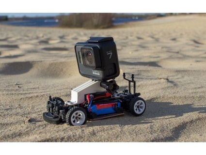gopro montar k989 wltoys rc coche vehiculo 3beeprinting 3d print model - Mito3D