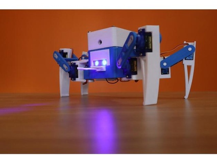 spidy spider robot sparklers makers 3d print model - Mito3D
