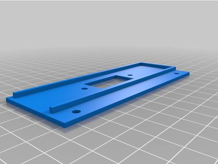 Backplate Lautsprecher Terminal neonschwarz 3d print model - Mito3D