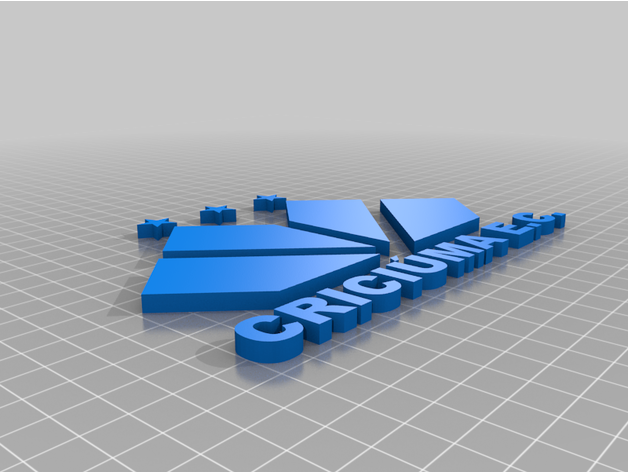 3D Printable Escudo del club Ferro Carril Oeste by fernando mango