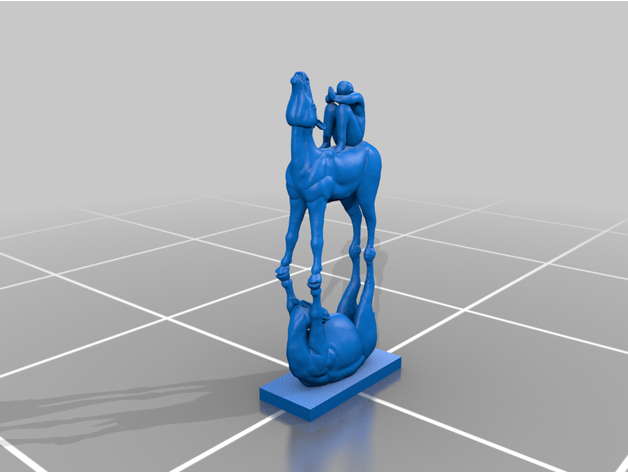 Pferdestärken traurig alexstormnd 3D print model - Mito3D