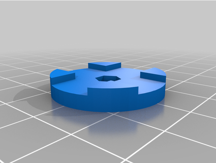 roomba brush mount driveawedge 3d print model - Mito3D
