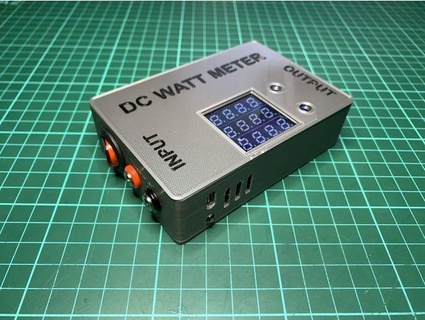 dc watt meter case wisestone 3d print model - Mito3D