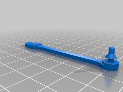 arrma body clip retainer afterhender 3d print model - Mito3D