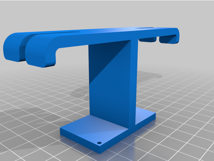 headsets holder firepunkcat 3d print model - Mito3D