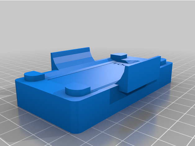 mecatech lipofe4 2s soporte lipo shorty fijación pruebacg 3D print model - Mito3D