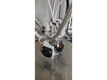 dual swinging cr10 hotend magnetic lock g2s pro delta xsmartx 3d print model - Mito3D