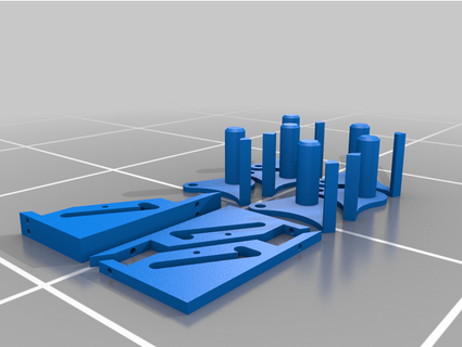 láser 3d cinta dispensador soporte sp4rkai 3d print model - Mito3D