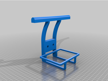 kitchen sink caddy organizer cloth hanger sponge holder nerdmakerengineer 3d print model - Mito3D