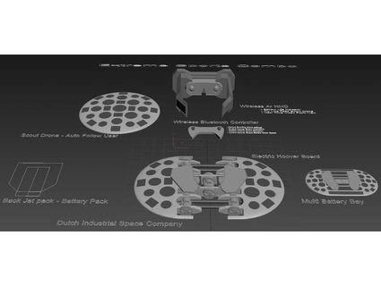 eléctrico aspiradora tablero concepto raqia design 3d print model - Mito3D