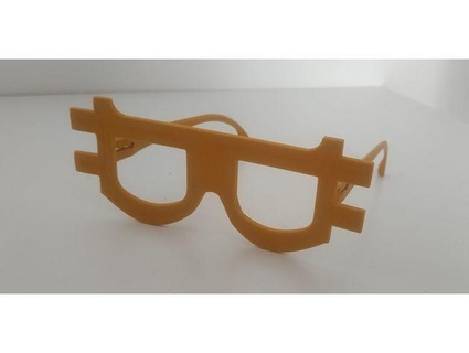 bitcoin glasses jhobo 3d print model - Mito3D