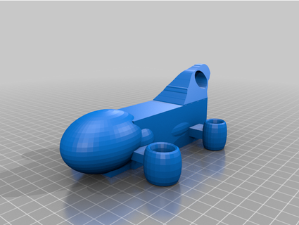 dirigeable oiseau 3d print model - Mito3D