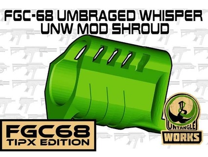 fgc68 umbraged whisper shroud unw modded set untangle 3d print model - Mito3D