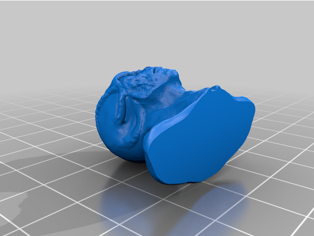 extra terrestre vie forme poivre 3D print model - Mito3D