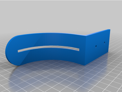 hue play desk variable angle mount milkless 3d print model - Mito3D