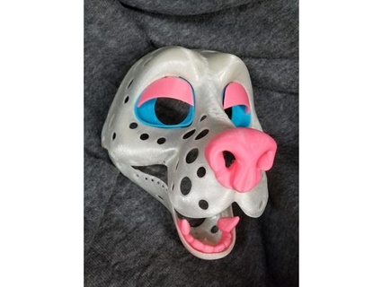 oso fursuit head base ojos nariz dientes cara mutilada 3d print model - Mito3D
