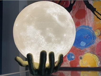 moon hand enoder 3d print model - Mito3D