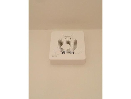 owl door bell cover marco3d 3d print model - Mito3D
