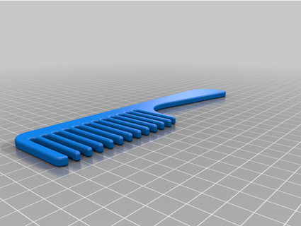 simple comb eduszesz 3d print model - Mito3D