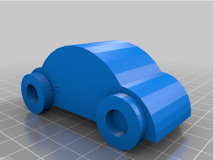 1st voiture sparquay 3d print model - Mito3D