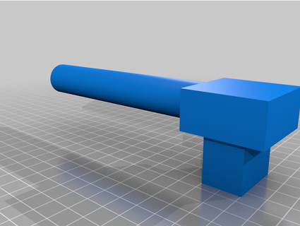 tuvalet kağıt Kulp destek Reziel 70 3d print model - Mito3D