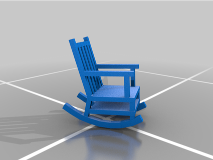 wwe bray wyatt rocking chair actions figures theawesomeregger 3d print model - Mito3D