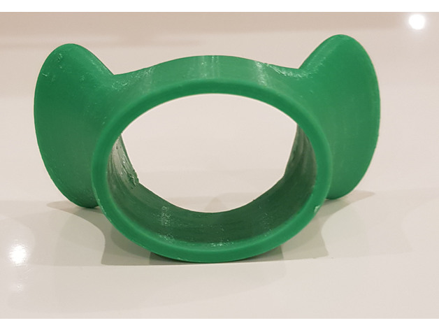flasche auf dem kopf rufmio 3D print model - Mito3D