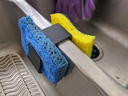 sünger Kulp destek mutfak lavabo stevehlau 3d print model - Mito3D