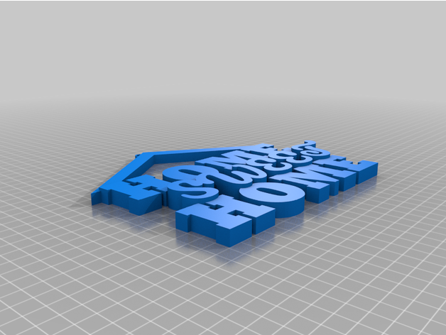 Zuhause Haus Süss darren04 3D print model - Mito3D