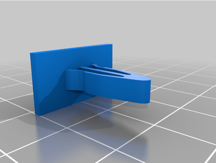 toyota ke10 corolla moulding clip deceivr 3d print model - Mito3D