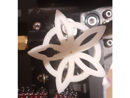 Blumen Extruder wählen 5mm Welle elmoelmo 3d print model - Mito3D