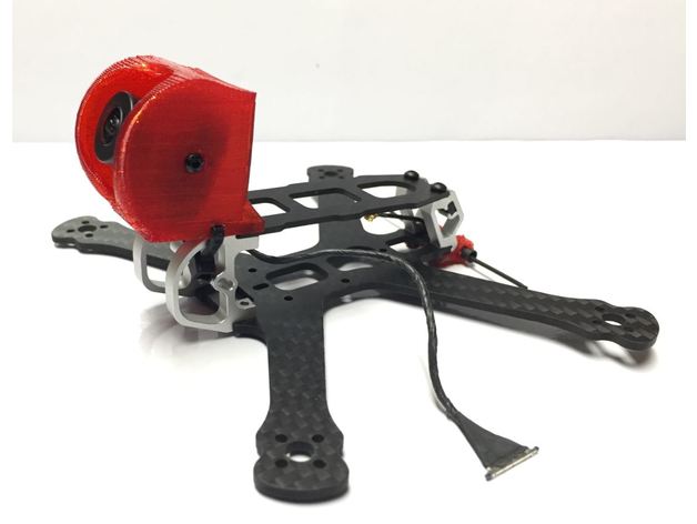 Kaulquappe caddx Aussicht Nebel Profi Kamera montieren Postleitzahl Krawatte PfadfinderNull 3D print model - Mito3D