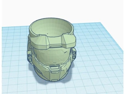 master chief egg holder rkxone 3d print model - Mito3D