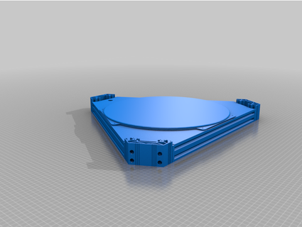 anycubic Raubtier Bett bauen Teller Prusaslicer muffig 3d print model - Mito3D