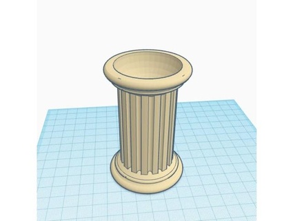 roman column egg holder rkxone 3d print model - Mito3D