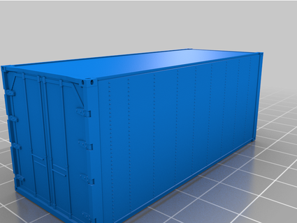 nzr tb tbc container nz87 3d print model - Mito3D