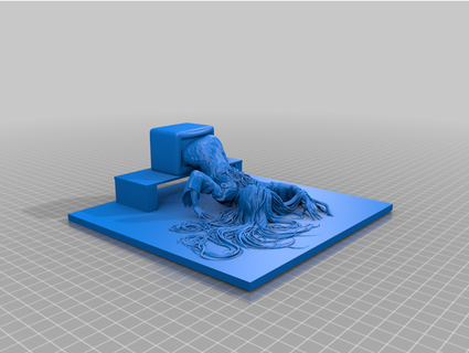 squillare omaggio diorama jimjimjimmyjim 3d print model - Mito3D